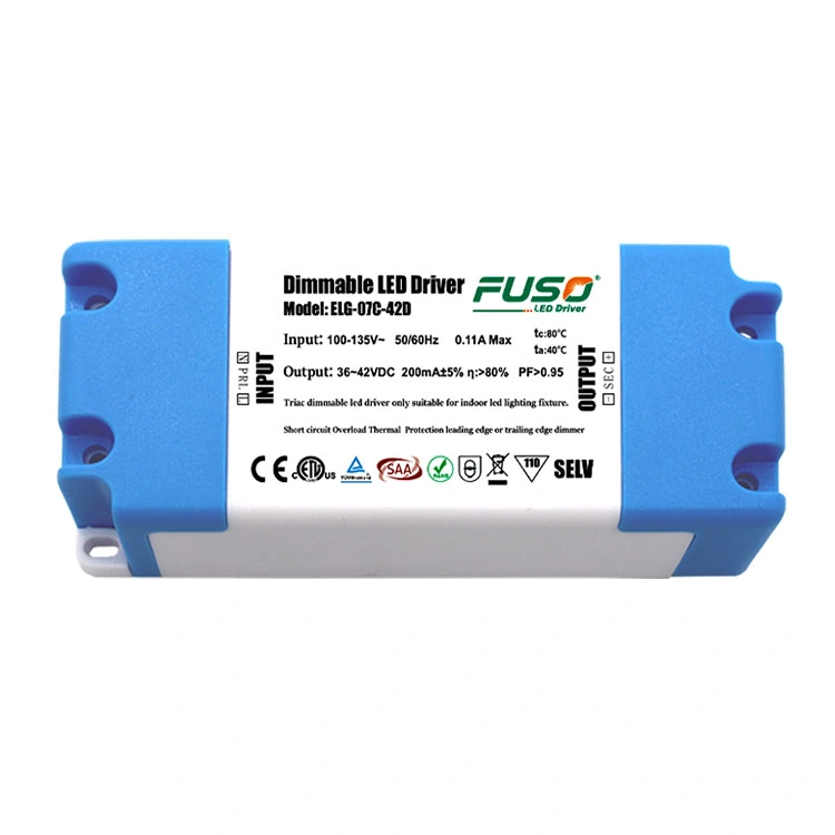 7 Вт Triac Dimmable светодиодный водитель